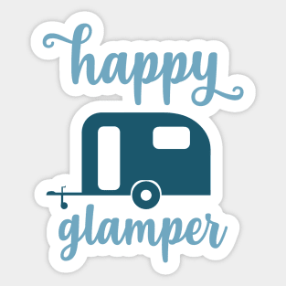 Happy Camper Sticker